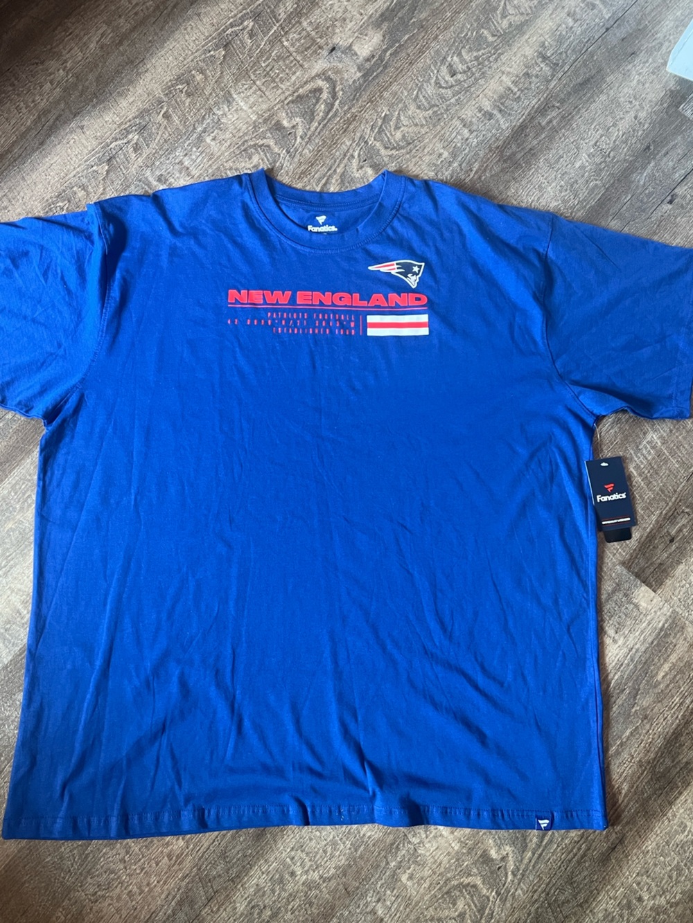Fanatics New England Patriots T-Shirt- Size 4XL